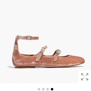 Madewell Julie velvet flats